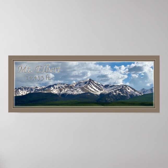 Pôster poster-Mt Elbert (Frente)