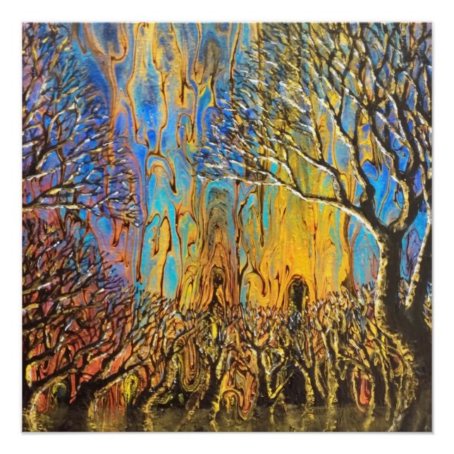 Pôster Poster Mystical Forest (Frente)