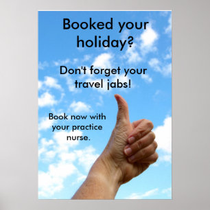 Pôster Poster: Não esqueça seus espetares do viagem