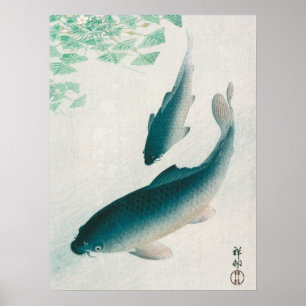POSTER POSTER: OHARA KOSON: CARP/KOI 1926