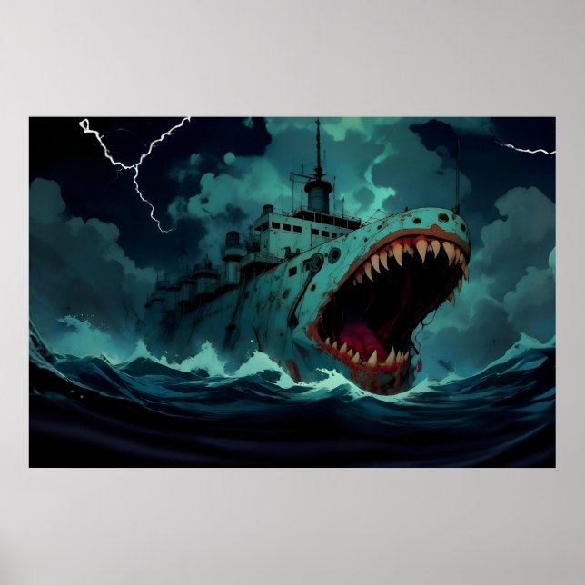 Poster Poster"Olá do Abismo" (Frente)