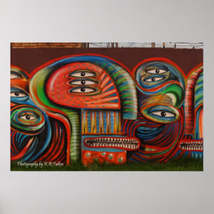 Pôster Poster: Olhos dos grafites