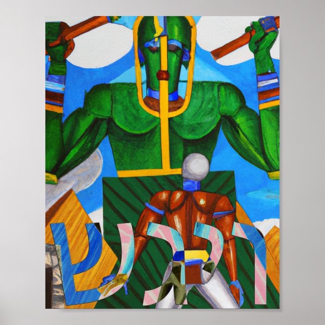 Poster Póster Parashat Vayigash (Frente)