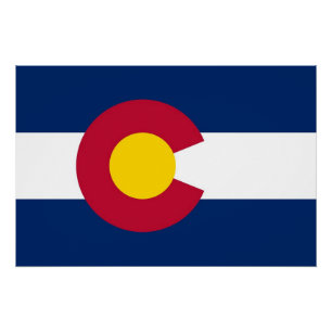 Pôster Poster patriótico da parede com a bandeira de