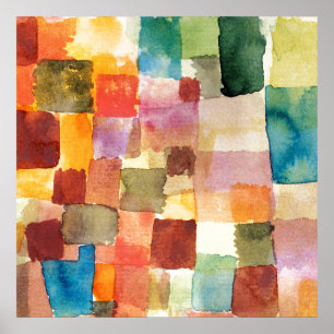 POSTER PÔSTER: PAUL KLEE : INTITULADO, 1914