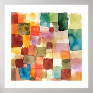 POSTER PÔSTER: PAUL KLEE : INTITULADO, 1914