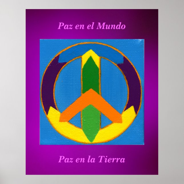 Poster Póster - Paz en el Mundo (Frente)