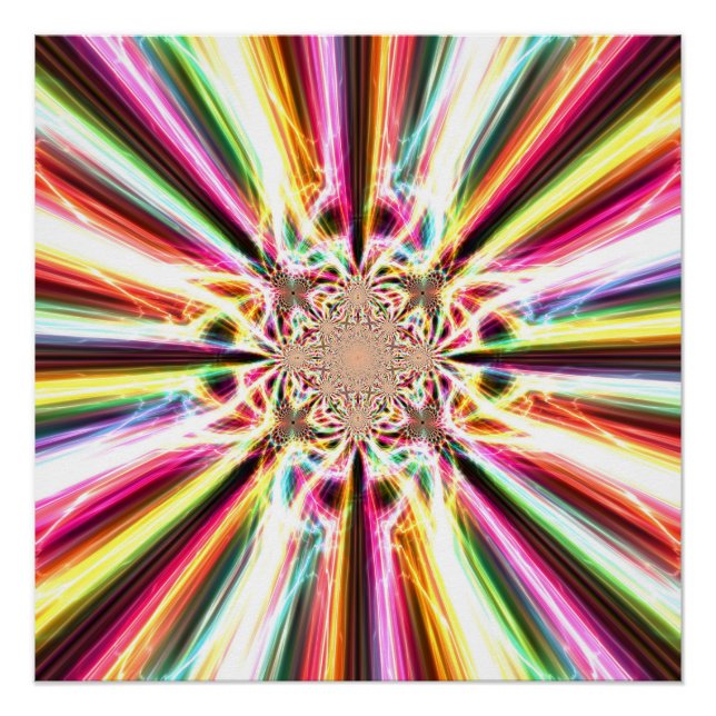 Pôster Poster Perfeito de Aviso de Relâmpago (Frente)