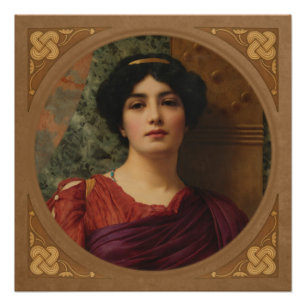 Pôster Poster Perfeito de Contemplação Godward CC0635