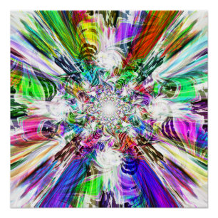 Pôster Poster perfeito do diamante espectral