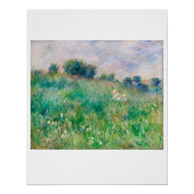PÔSTER POSTER: PIERRE AUGUSTE RENOIR: MEADOW 1880 (Frente)