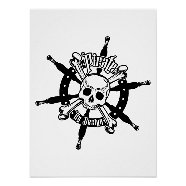 Pôster Poster Pirata (Frente)