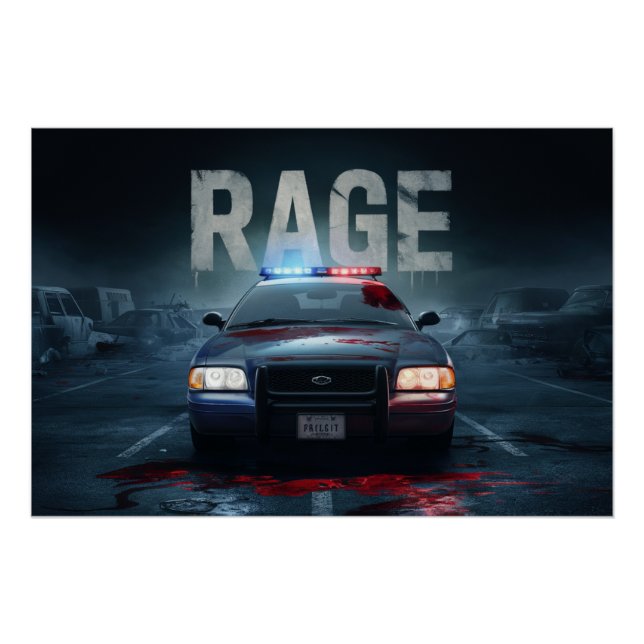 Pôster Poster Police Rage (Frente)