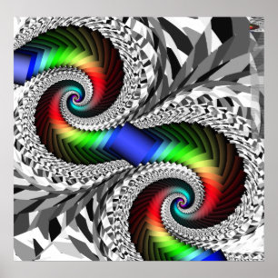 Pôster Poster/Print: Spectrum Spiral