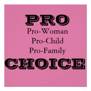 Pôster Poster Pro-Choice