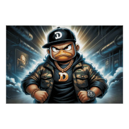 Pôster Poster Rap Duck 3