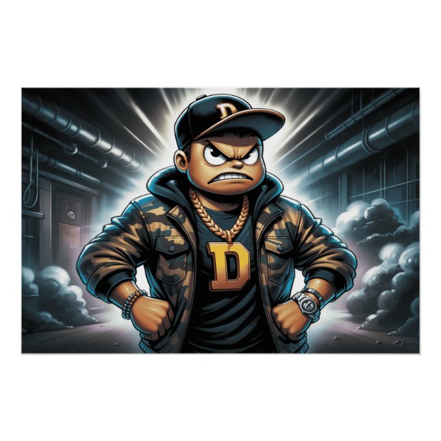 Pôster Poster Rap Duck 4 (Frente)