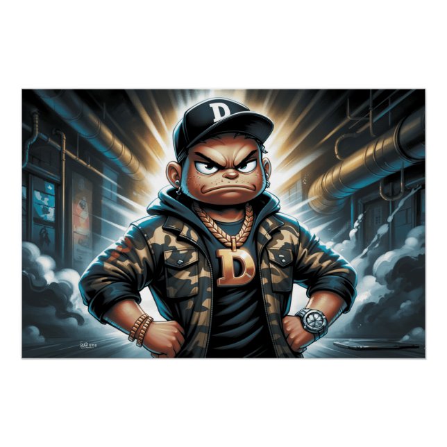 Pôster Poster Rap Duck 5 (Frente)