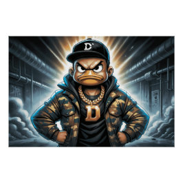 Pôster Poster Rap Duck 6