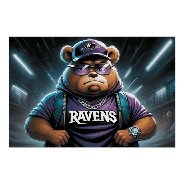 Pôster Poster RAVENS 4 (Frente)