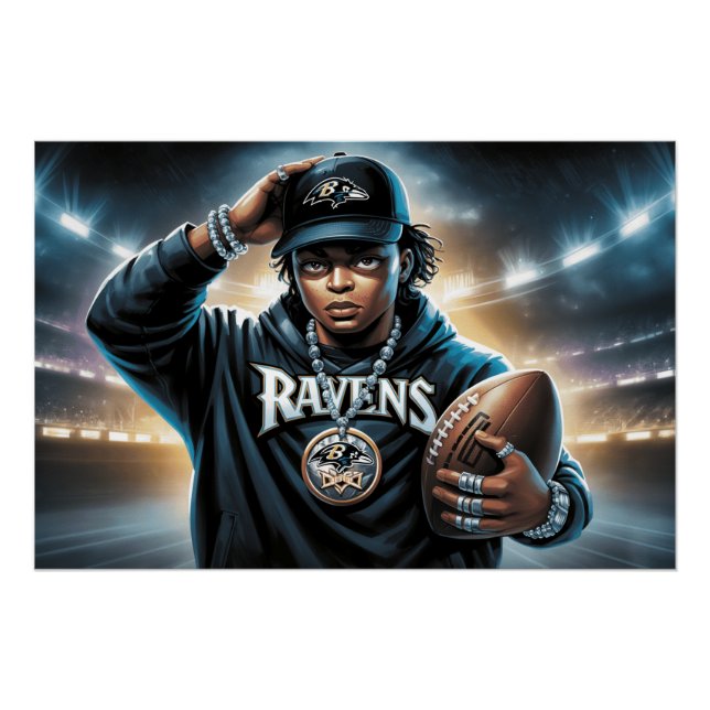 Pôster Poster RAVENS 8 (Frente)