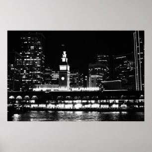 Pôster Poster: San Francisco na torre de pulso de disparo