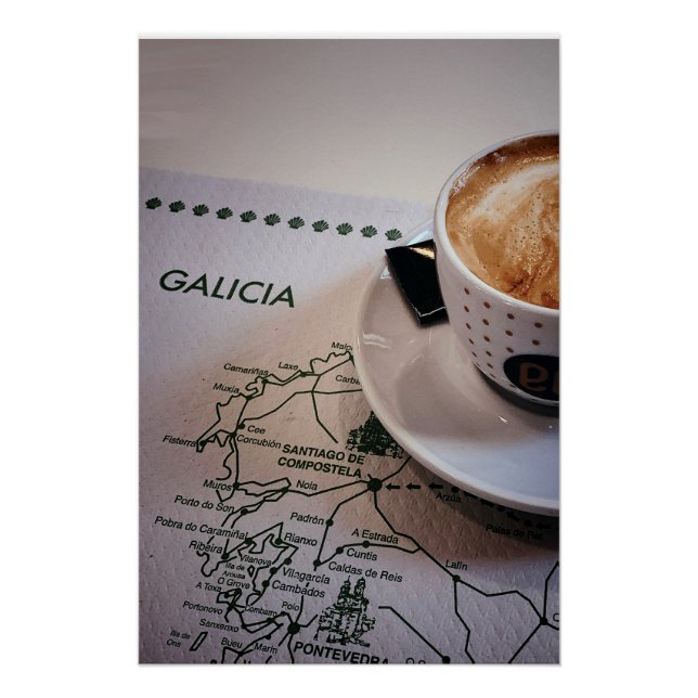 Pôster Poster Santo James Way (Frente)