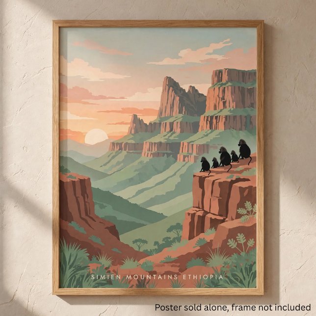Pôster Poster Simien (Criador carregado)