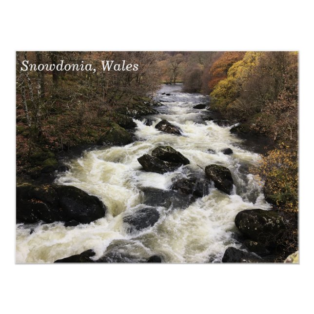 Pôster Poster Snowdonia Wales (Frente)
