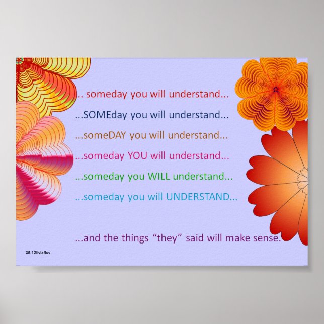 Poster Poster.SOMEDAY2.5 (Frente)