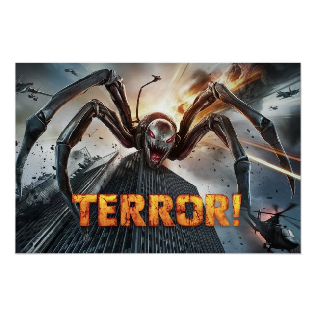 Pôster Poster Spider Terror 03 (Frente)