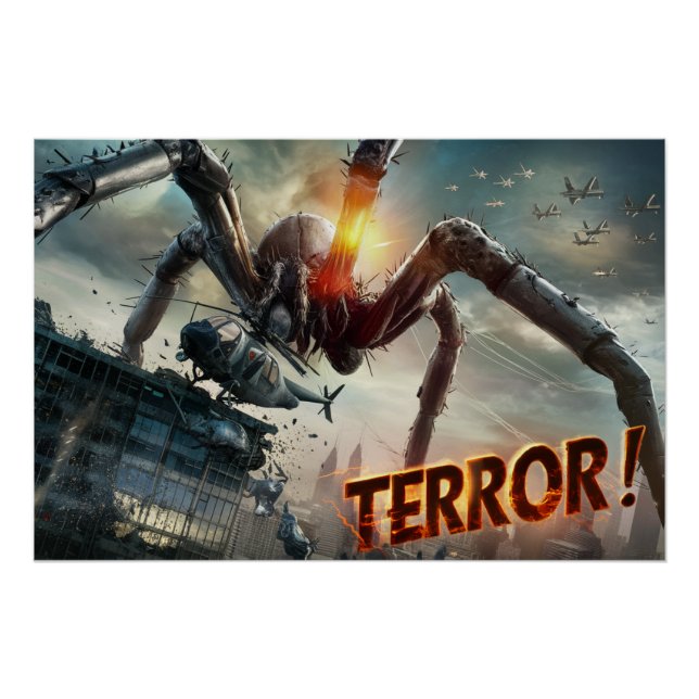Pôster Poster Spider Terror 06 (Frente)
