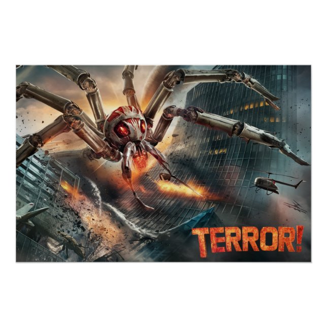 Pôster Poster Spider Terror 07 (Frente)