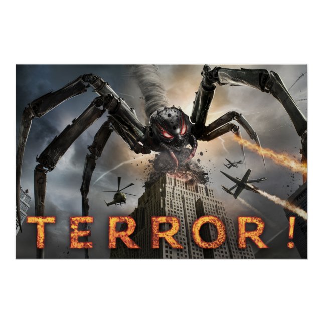 Pôster Poster Spider Terror 09 (Frente)
