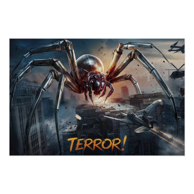 Pôster Poster Spider Terror 10 (Frente)