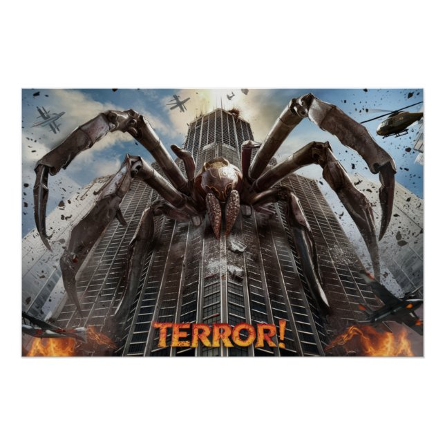 Pôster Poster Spider Terror 11 (Frente)