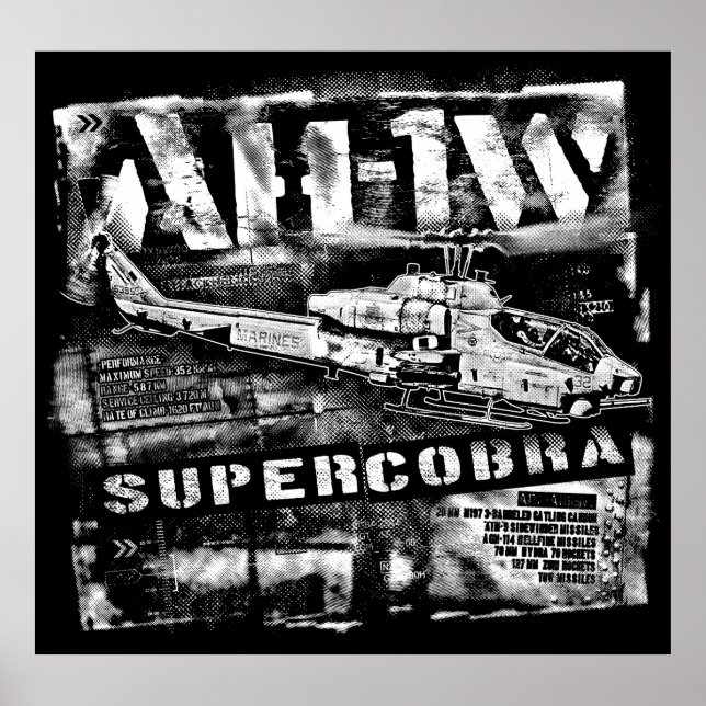 Poster Poster SuperCobra AH-1 (Frente)
