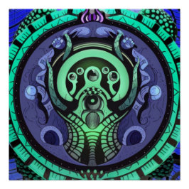 Pôster Poster Surreal Glossy de Gateway Xenomul