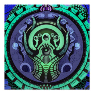 Pôster Poster Surreal Glossy de Gateway Xenomul