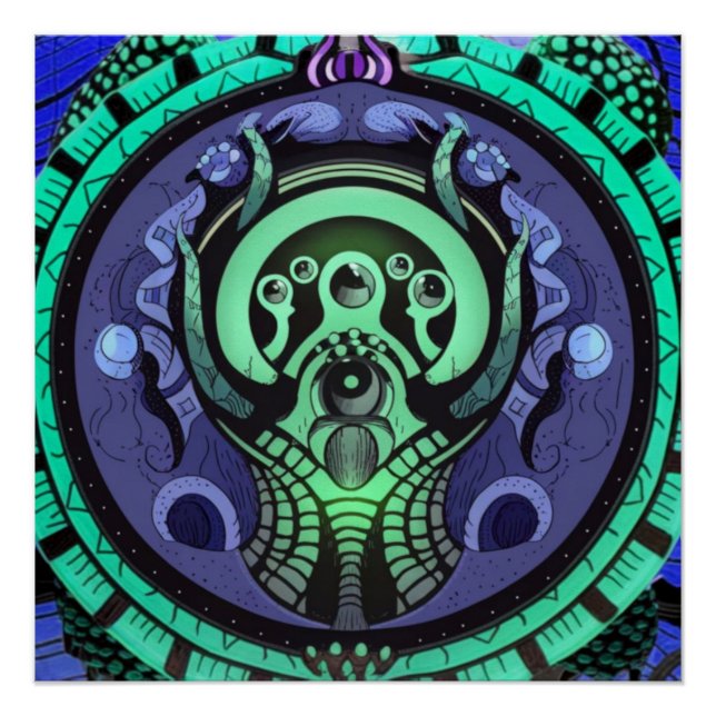 Pôster Poster Surreal Glossy de Gateway Xenomul (Frente)