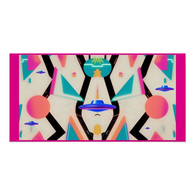 Pôster Poster surrealista 92 (Frente)