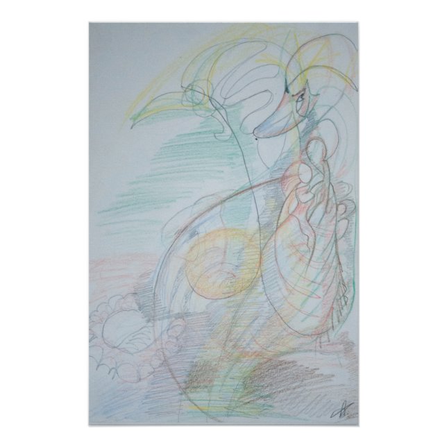 Pôster Poster Swans  (Frente)