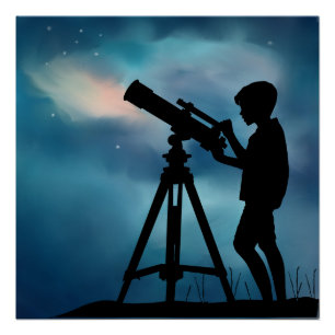 Pôster Poster Telescópio
