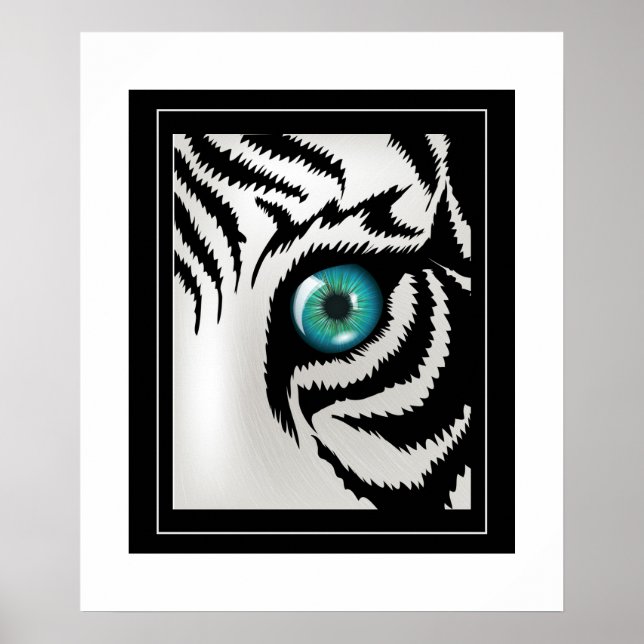 Poster Poster-Tigre 20" x 24" (Frente)