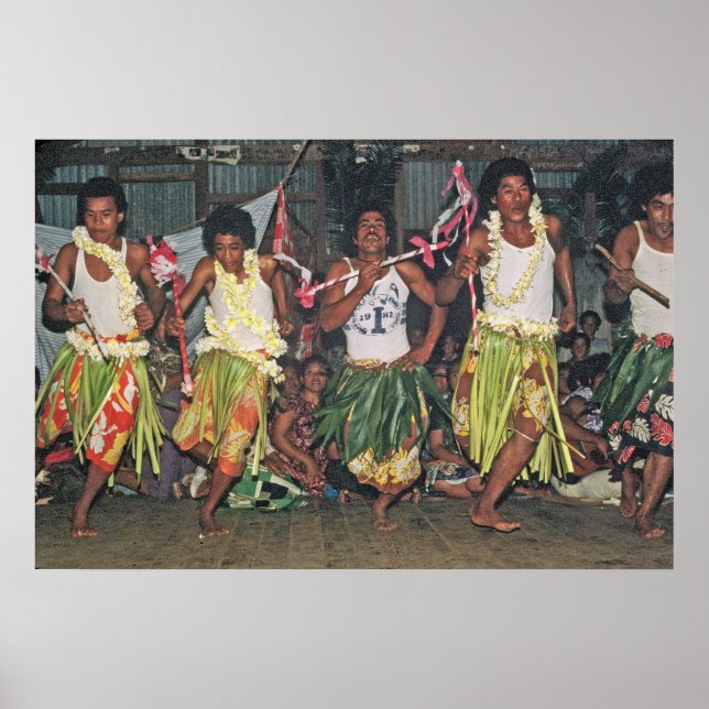 Poster Poster, TONGAN_DANCERS_#2 (Frente)