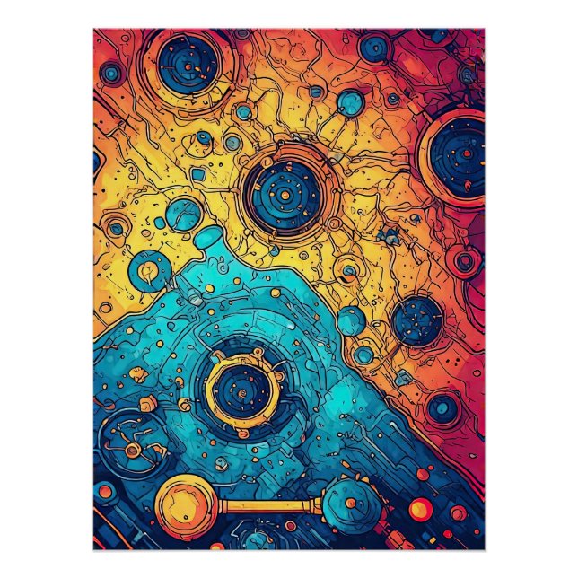 Pôster Poster V-Pulse 7 (Frente)