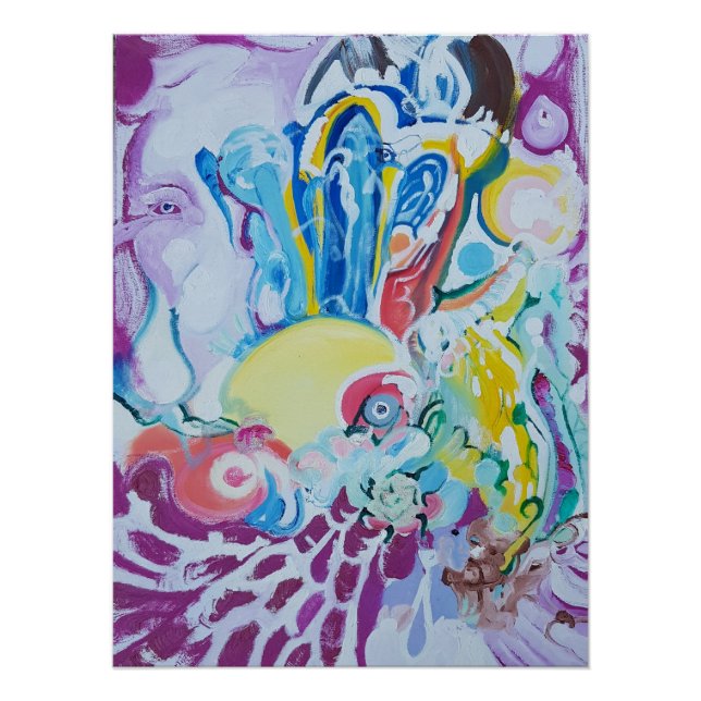 Pôster Poster van het originele werk:African Bride (Frente)