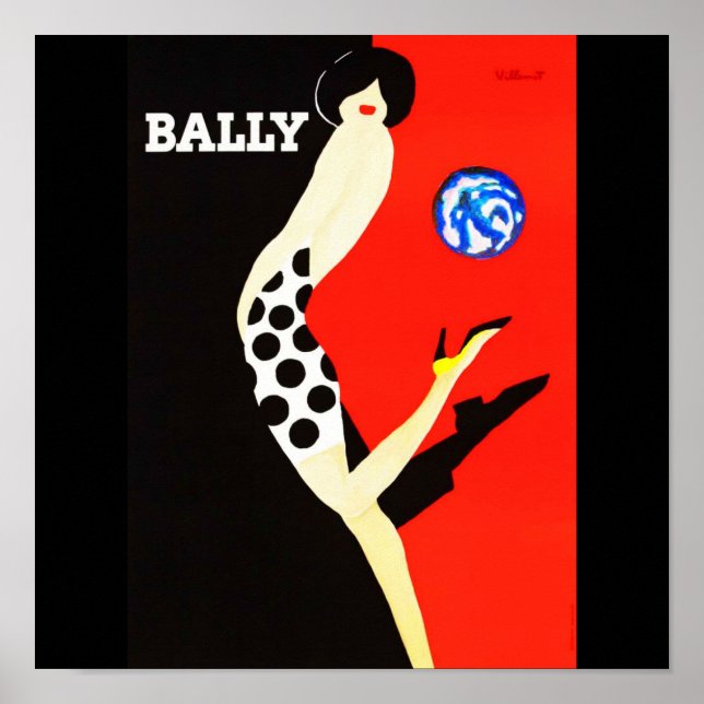 Pôster Poster-Viagens vintage-Bally (Frente)
