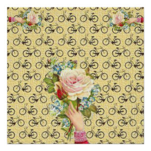 Pôster Poster Victoriano Floral