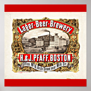 Pôster Poster-Vintage Boston Artwork-43